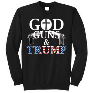 God Guns & Trump Donald President of the United States Sweatshirt