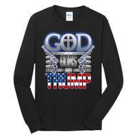 God Guns And Donald Trump Tall Long Sleeve T-Shirt