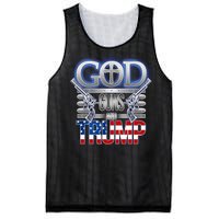 God Guns And Donald Trump Mesh Reversible Basketball Jersey Tank