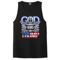 God Guns And Donald Trump PosiCharge Competitor Tank