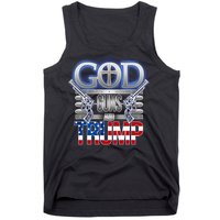 God Guns And Donald Trump Tank Top