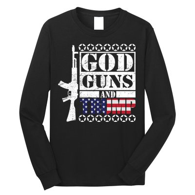 God Guns Trump Long Sleeve Shirt