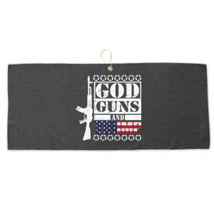 God Guns Trump Large Microfiber Waffle Golf Towel