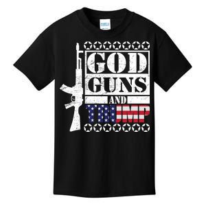 God Guns Trump Kids T-Shirt