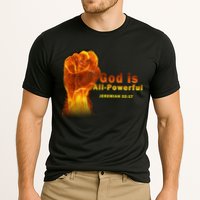 God is All-Powerful Cooling Performance Crew T-Shirt