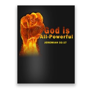 God is All-Powerful Poster