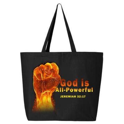 God is All-Powerful 25L Jumbo Tote