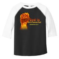 God is All-Powerful Toddler Fine Jersey T-Shirt