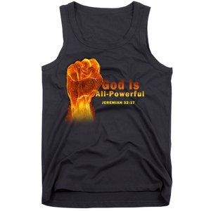 God is All-Powerful Tank Top