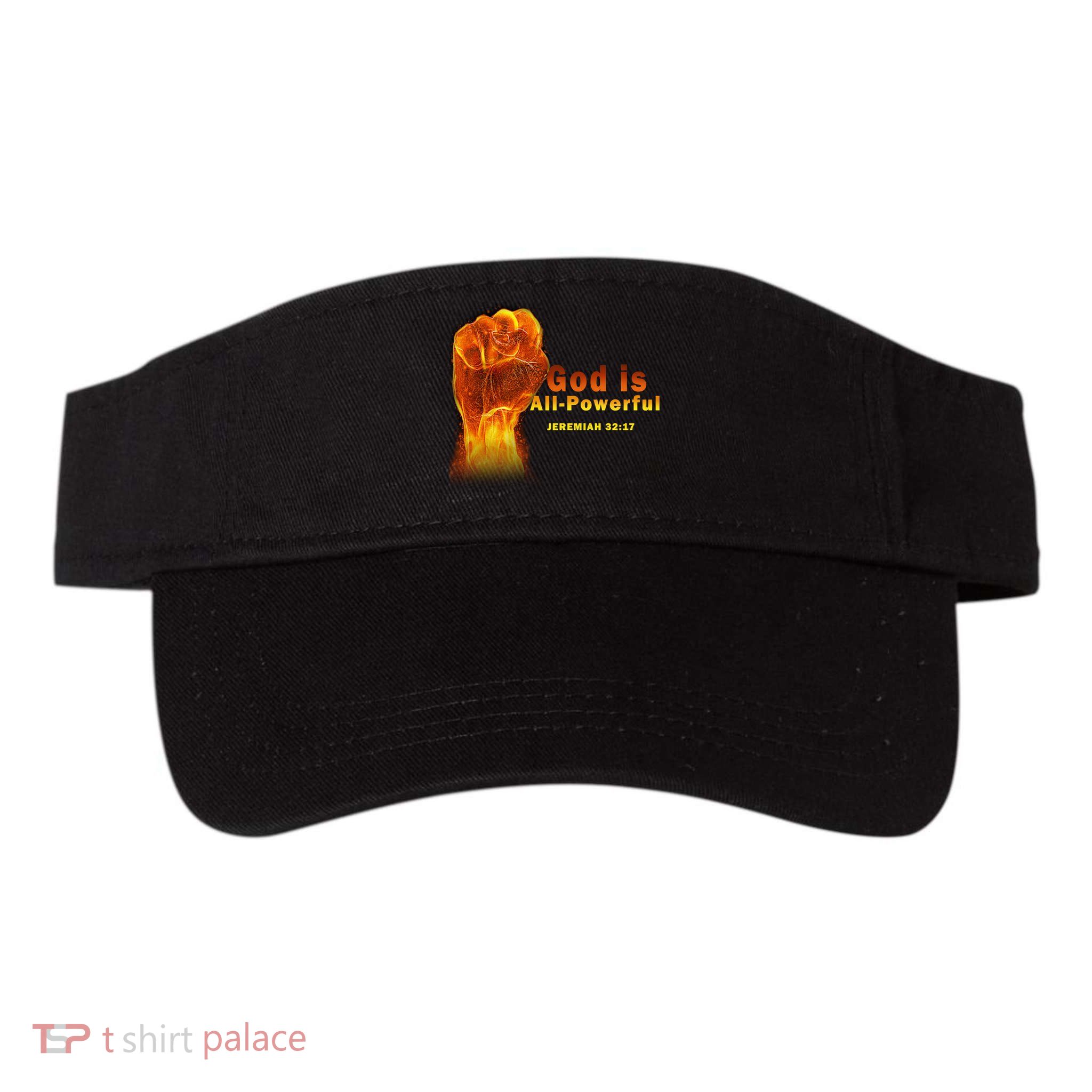 God is All-Powerful Visor