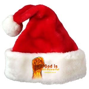 God is All-Powerful Premium Christmas Santa Hat