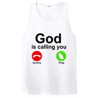 God Is Calling Decline or Pray PosiCharge Competitor Tank