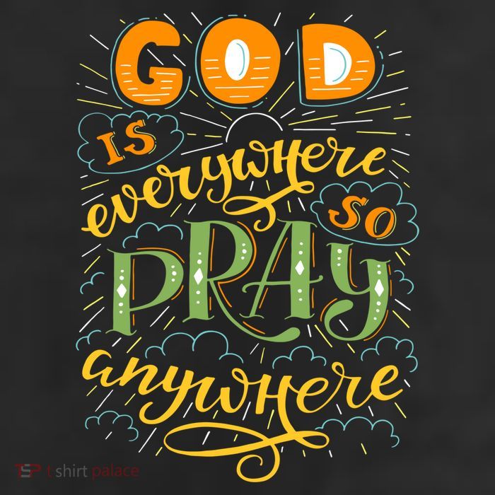 God is Everywhere So Pray Anywhere 11oz C Handle Ceramic Mug