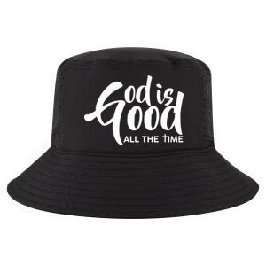 God is Good All the Time Cool Comfort Performance Bucket Hat