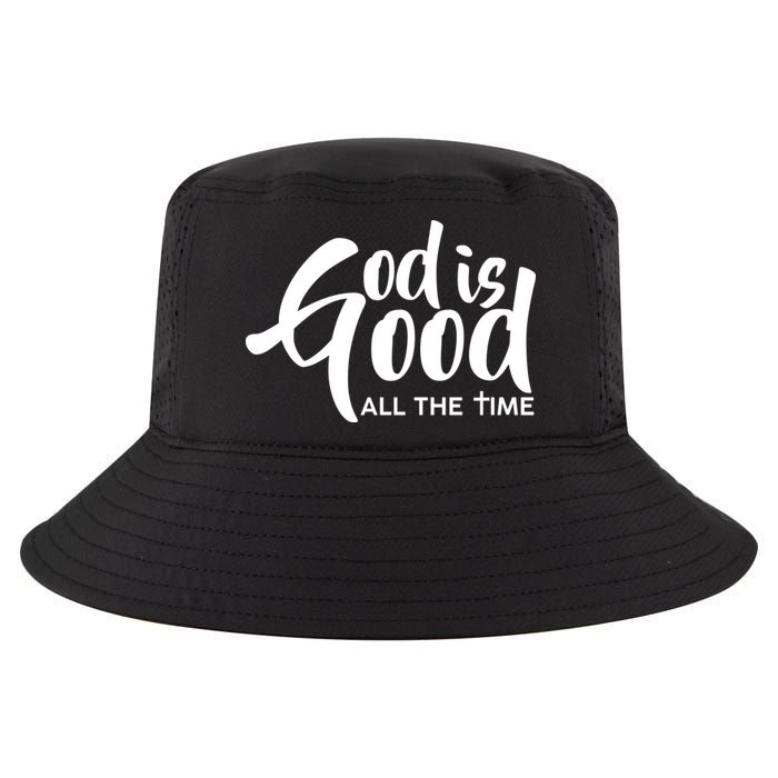 God is Good All the Time Cool Comfort Performance Bucket Hat