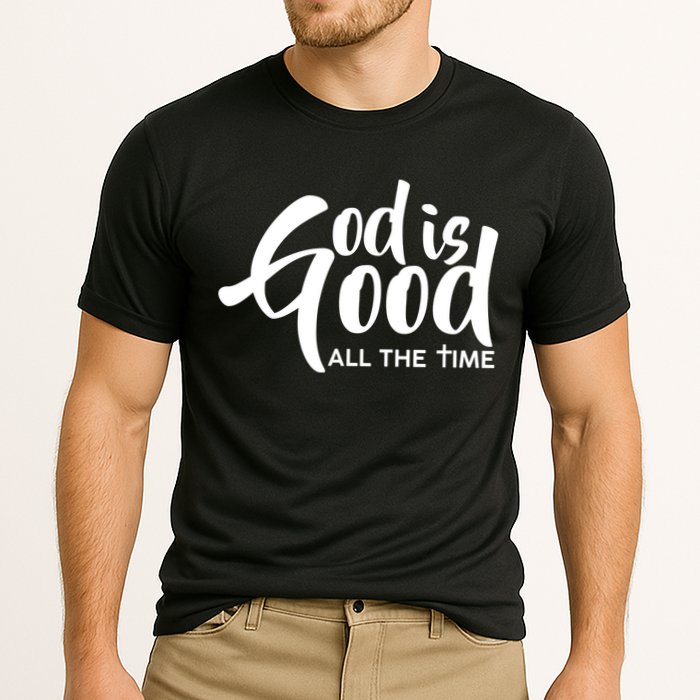 God is Good All the Time Cooling Performance Crew T-Shirt
