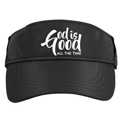 God is Good All the Time Adult Drive Performance Visor