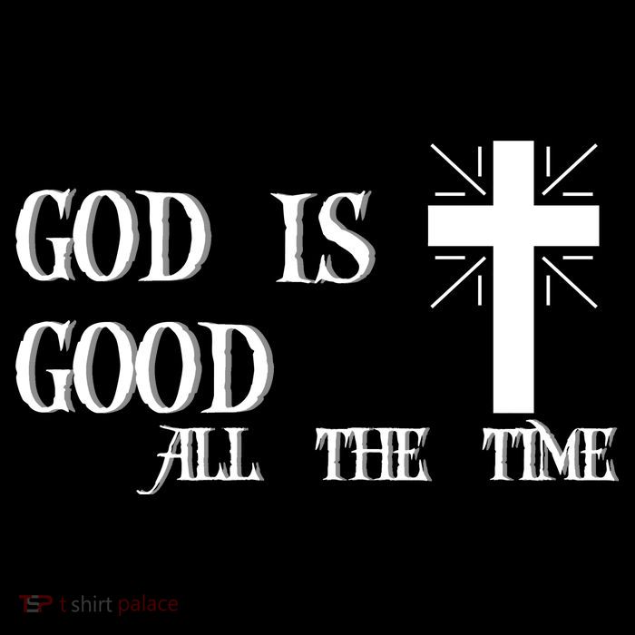God Is Good All The Time With Cross Impact Tech Backpack