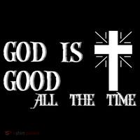 God Is Good All The Time With Cross Flatbill Hat