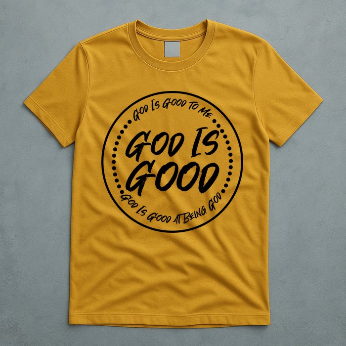 God is Good To Me  Good At Being God T-Shirt