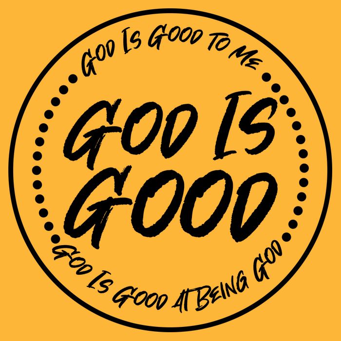 God is Good To Me  Good At Being God Baby Bodysuit