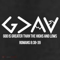 God Is Greater Romans 3:38 11oz C Handle Ceramic Mug