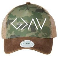 God is Greater Than Our Highs And Lows Legacy Tie Dye Trucker Hat