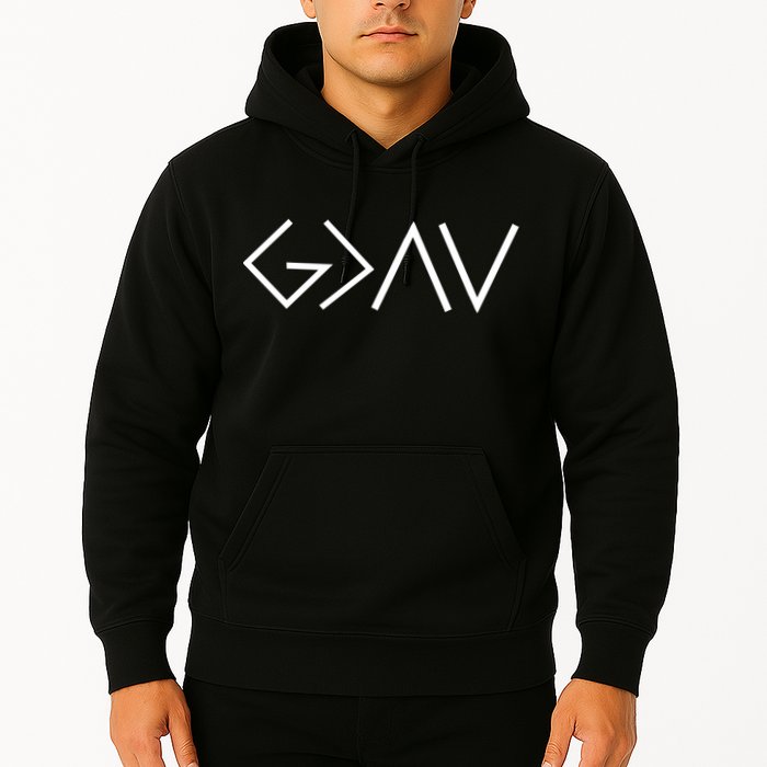 God is Greater Than Our Highs And Lows Hoodie