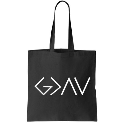 God is Greater Than Our Highs And Lows Bag