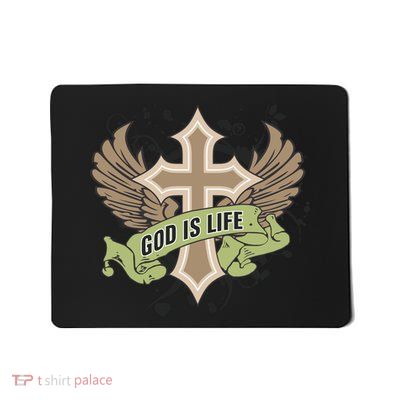 God is Life Mousepad
