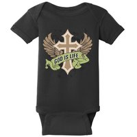 God is Life Baby Bodysuit