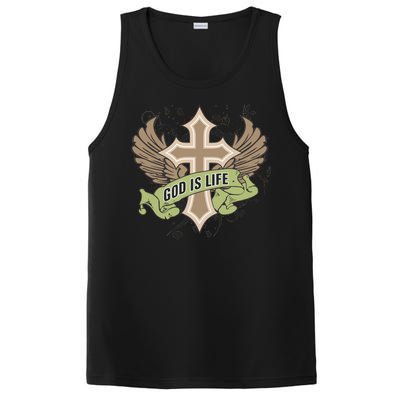 God is Life PosiCharge Competitor Tank