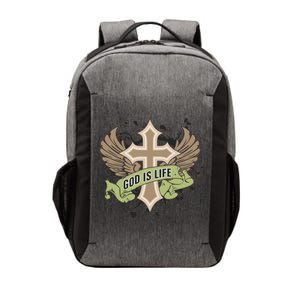 God is Life Vector Backpack