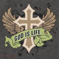 God is Life Vector Backpack