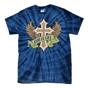 God is Life Tie-Dye T-Shirt