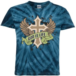 God is Life Kids Tie-Dye T-Shirt