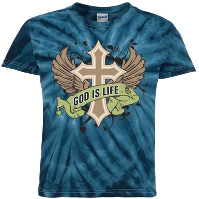 God is Life Kids Tie-Dye T-Shirt