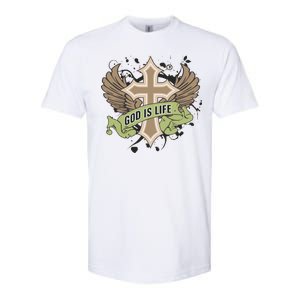 God is Life Softstyle CVC T-Shirt