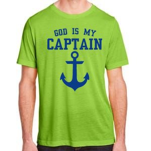 God Is My Captain Adult ChromaSoft Performance T-Shirt