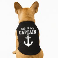 God Is My Captain Doggie Tank