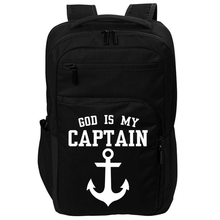 God Is My Captain Impact Tech Backpack