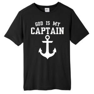 God Is My Captain Tall Fusion ChromaSoft Performance T-Shirt