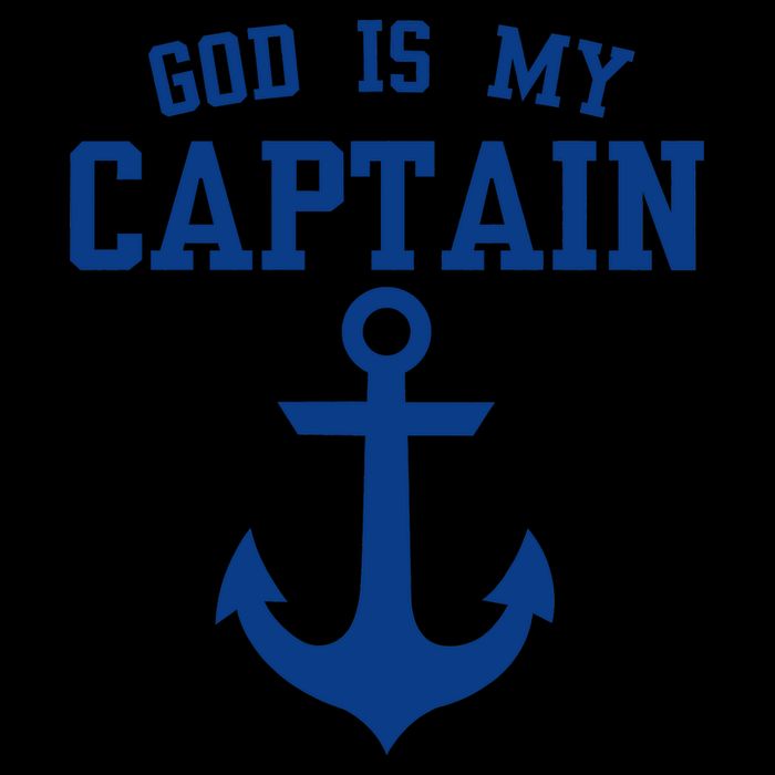 God Is My Captain Mug