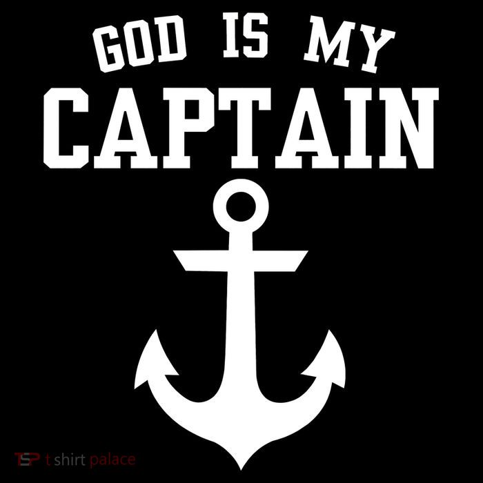 God Is My Captain 16 in Basic Backpack