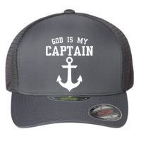 God Is My Captain Flexfit Unipanel Trucker Cap