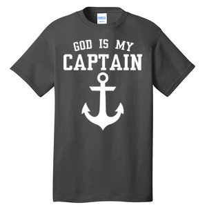 God Is My Captain Tall T-Shirt