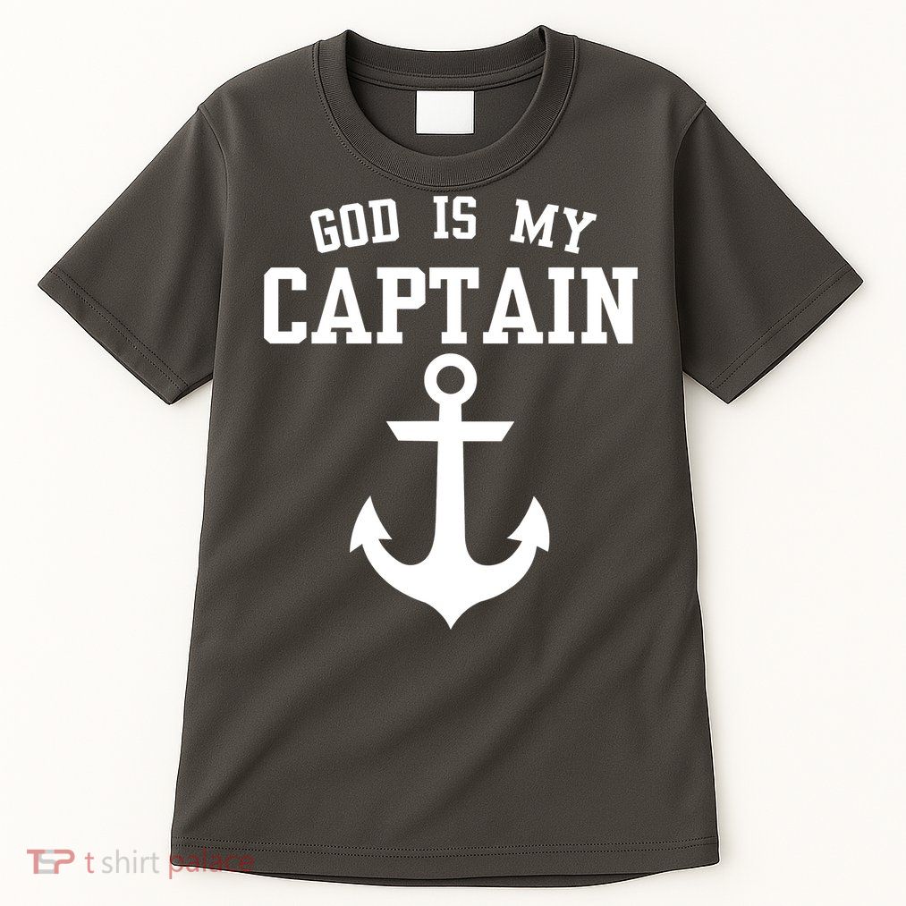 God Is My Captain Tall T-Shirt