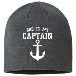 God Is My Captain Sustainable Beanie