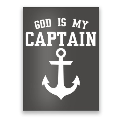 God Is My Captain Poster