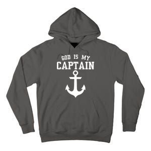 God Is My Captain Tall Hoodie